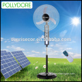 20" industrial fan,solar fan,stand oscillating rechargeable fan with LED light